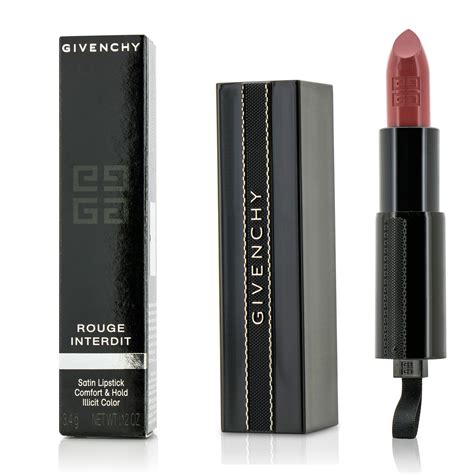 givenchy black rose lipstick|givenchy lipstick rouge interdit.